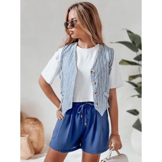 Moteriški mėlyni šortai Summer SY0434