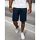 Dark blue men's sports shorts Saravi JS/8K100/25