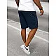 Dark blue men's sports shorts Saravi JS/8K100/25