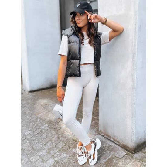 Melna spīdīga veste Osin TY3706