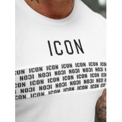 Vyrški balti marškinėliai Icon2