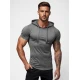 Tamsiai pilki vyriški marškinėliai Remer