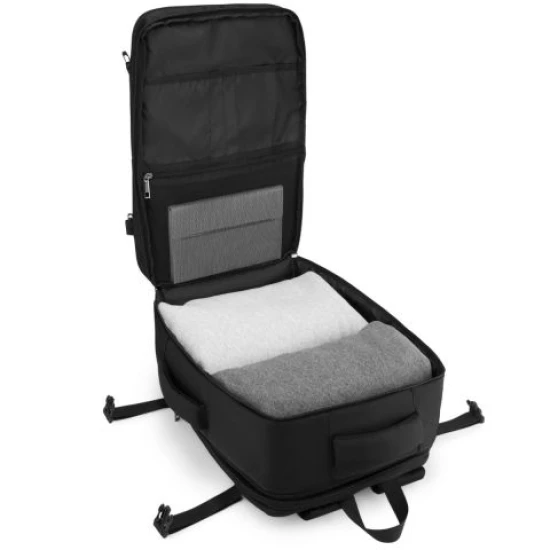 Juodos spalvos kelioninė kuprinė Tourist ZG947