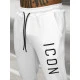Vyriškos baltos sportinės kelnės Icon O/D9125Z