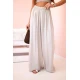Moteriškos plačios rusvos spalvos kelnės Andi 31829