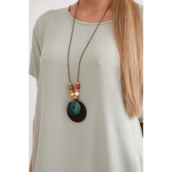 Pilkos spalvos suknelė su kišenėmis ir pakabuku Deli 29295