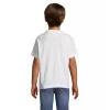 Lastele unisex valge T-särk Lastele KIDS11970