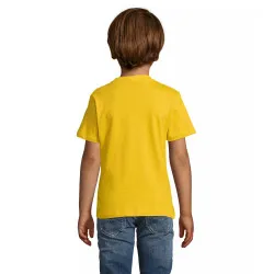 Vaikiški unisex geltonos spalvos marškinėliai Kids