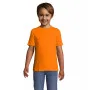 Lasten unisex oranssi T-paita Lapset