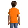 Lasten unisex oranssi T-paita Lapset KIDS11970