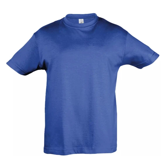 Vaikiški unisex ryškiai mėlyni marškinėliai Kids KIDS11970