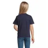 Lasten unisex tummansininen t-paita Lapset Lapset KIDS11970