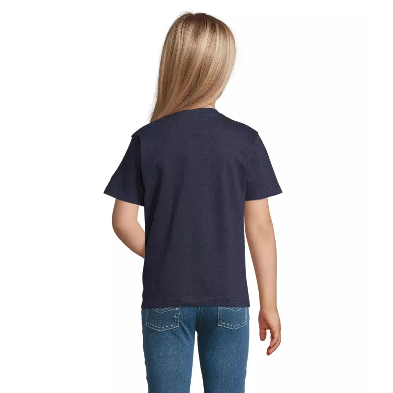 Lasten unisex tummansininen t-paita Lapset Lapset KIDS11970