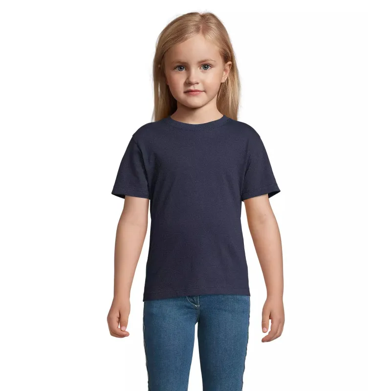Lasten unisex tummansininen t-paita Lapset Lapset KIDS11970