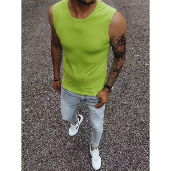 Vyriški šviesiai žalios spalvos marškinėliai Lock RX4917