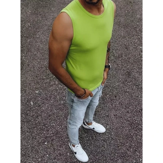 Vyriški šviesiai žalios spalvos marškinėliai Lock RX4917