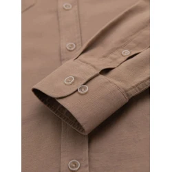 Vyriški šviesiai rudos spalvos marškiniai Arlas