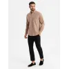 Miesten vaaleanruskea paita Arlas V7 OM-SHCS-0134