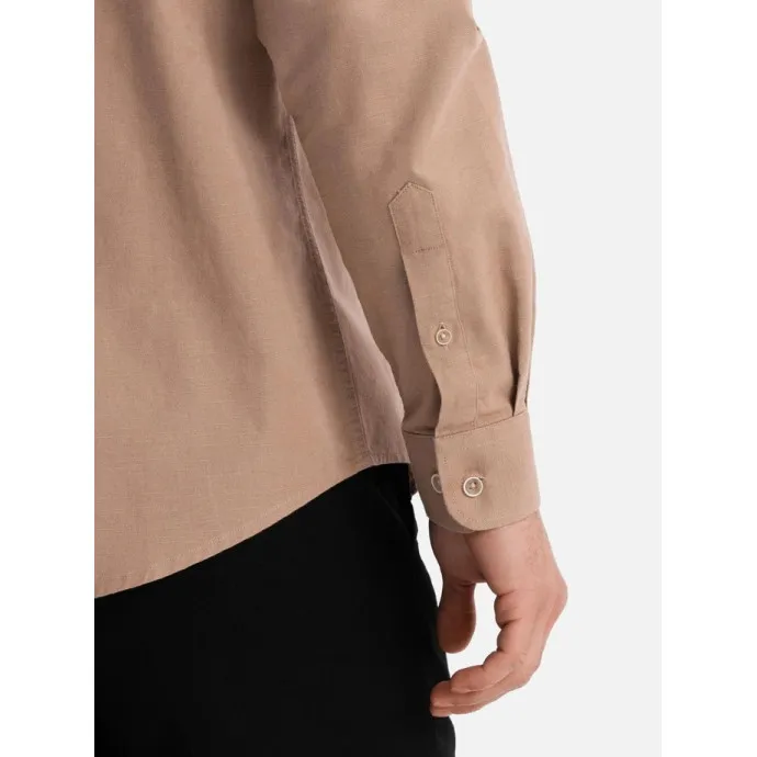 Miesten vaaleanruskea paita Arlas V7 OM-SHCS-0134