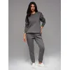 Unisex casual dark grey trousers Argan V18 OU-PSBC-0100