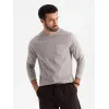 Vyriška pilki marškinėliai ilgomis rankovėmis Doug V7 OM-LSCL-0109