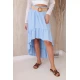 Moteriškas šviesiai mėlynas sijonas Pixel 28917