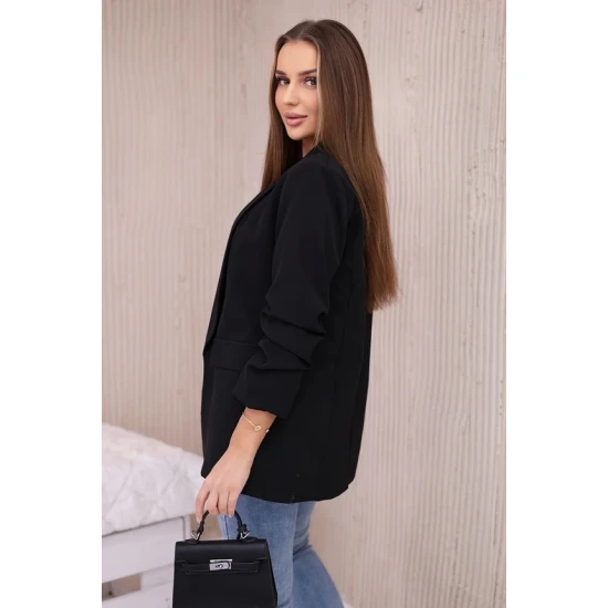 Moteriškas juodas švarkas Florita 30952