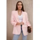 Moteriškas šviesiai rožinis švarkas Florita 28041