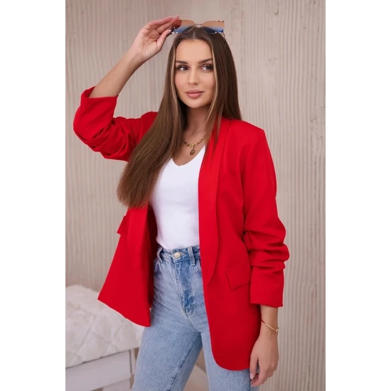 Moteriškas raudonas švarkas Florita 23841