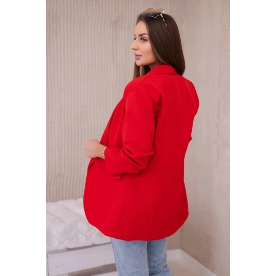 Moteriškas raudonas švarkas Florita 23841