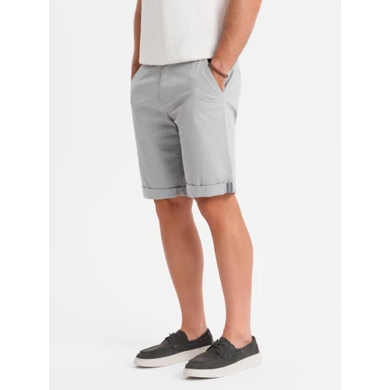 Vyriški pilkos spalvos šortai Rod V12 OM-SRCS-0197