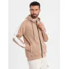 Vyriškas rusvas džemperis Dan V4 OM-SSZP-0210