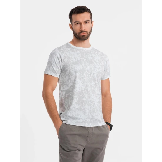 Vyriški baltos spalvos marškinėliai Bracon V1 OM-TSFP-0223