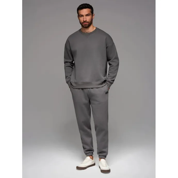 Unisex laisvalaikio kostiumas pilkos spalvos Couple V18 Z109