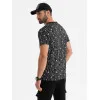 Vyriški juodos spalvos marškinėliai Authentic V2 OM-TSFP-0225