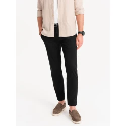 Vyriškos juodos spalvos kelnės Adam