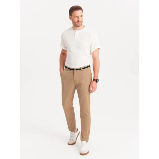 Vyriškos rusvos spalvos kelnės Adam V5 OM-PACP-0118