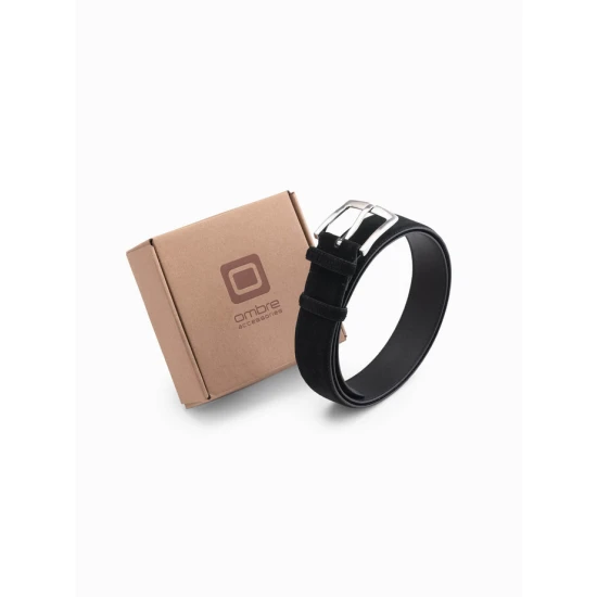 Vyriškas juodas diržas Brad V1 OU-ACBE-0112