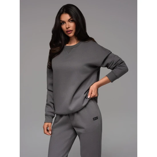 Unisex laisvalaikio kostiumas pilkos spalvos Couple V18 Z109