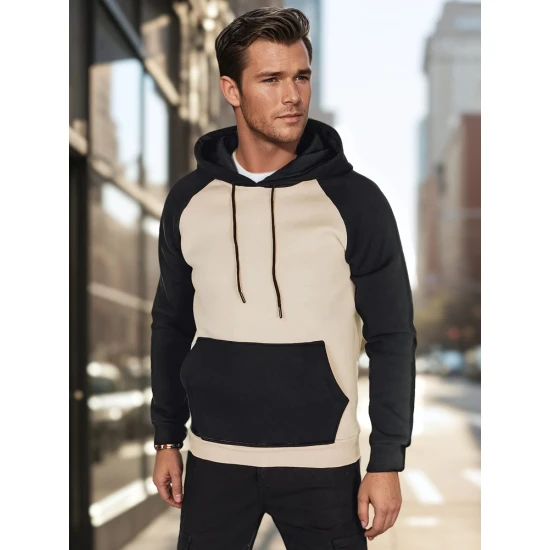 Vyriškas smėlinis džemperis Winer BX5890