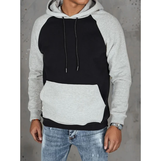 Vyriškas šviesiai pilkas džemperis Winer BX5889