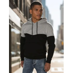 Vyriškas šviesiai pilkas džemperis Race