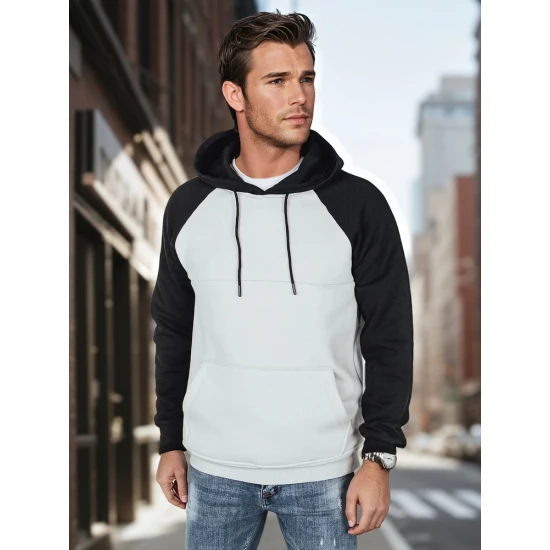 Vyriškas šviesiai pilkas džemperis Winer BX5894