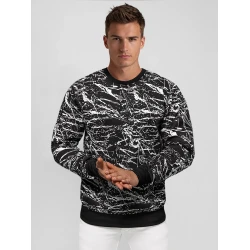 Vyriškas juodas džemperis Movik