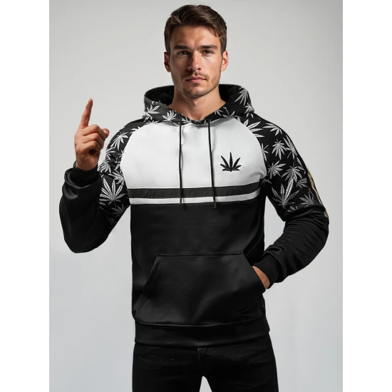 Juodas džemperis Teron O/B268