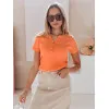 Moteriška oranžinės spalvos palaidinė Kiss Look RY2840