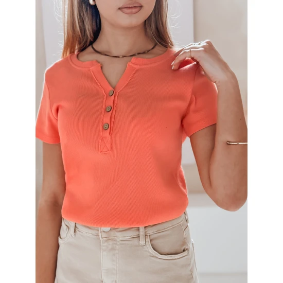 Moteriška rožinės spalvos palaidinė Kiss Look RY2838