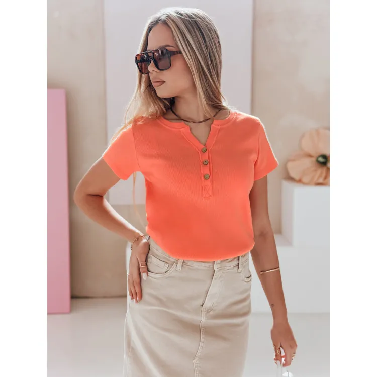 Moteriška rožinės spalvos palaidinė Kiss Look RY2838