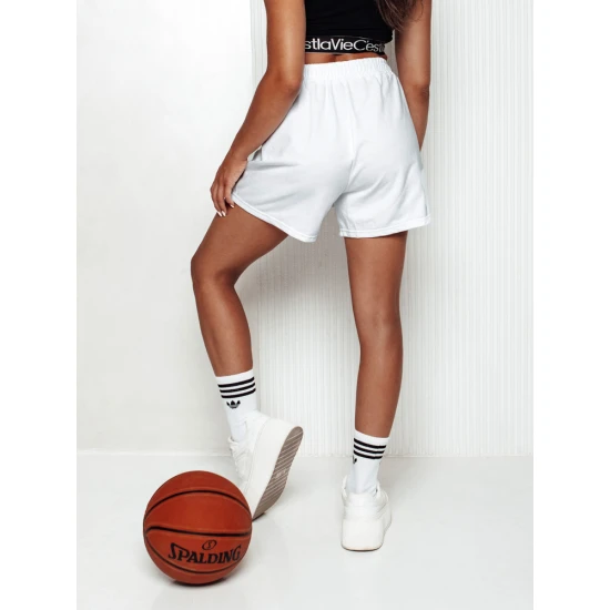 Moteriški baltos spalvos šortai Pella SY0413
