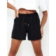 Moteriški juodos spalvos šortai Pella SY0321